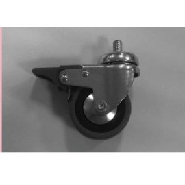 Roues avec frein individuel à visser