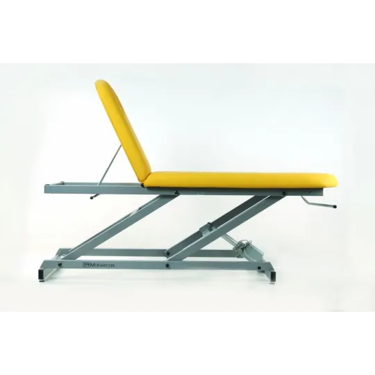 TABLE D'EXAMEN ÉLECTRIQUE AVEC PORTE-ROULEAUX ET BOUCHON FACIAL