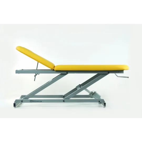 TABLE D'EXAMEN ÉLECTRIQUE AVEC PORTE-ROULEAUX ET BOUCHON FACIAL