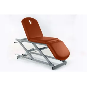 TABLE DIVAN HYDRAULIQUE TYPE FAUTEUIL AVEC PORTE-ROULEAUX ET BOUCHON FACIAL
