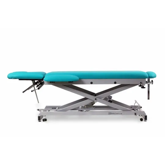TABLE ÉLECTRIQUE MULTIFONCTION AVEC MONTÉE VERTICALE SANS DÉPLACEMENT LATÉRAL ET ROULETTES RÉTRACTABLES