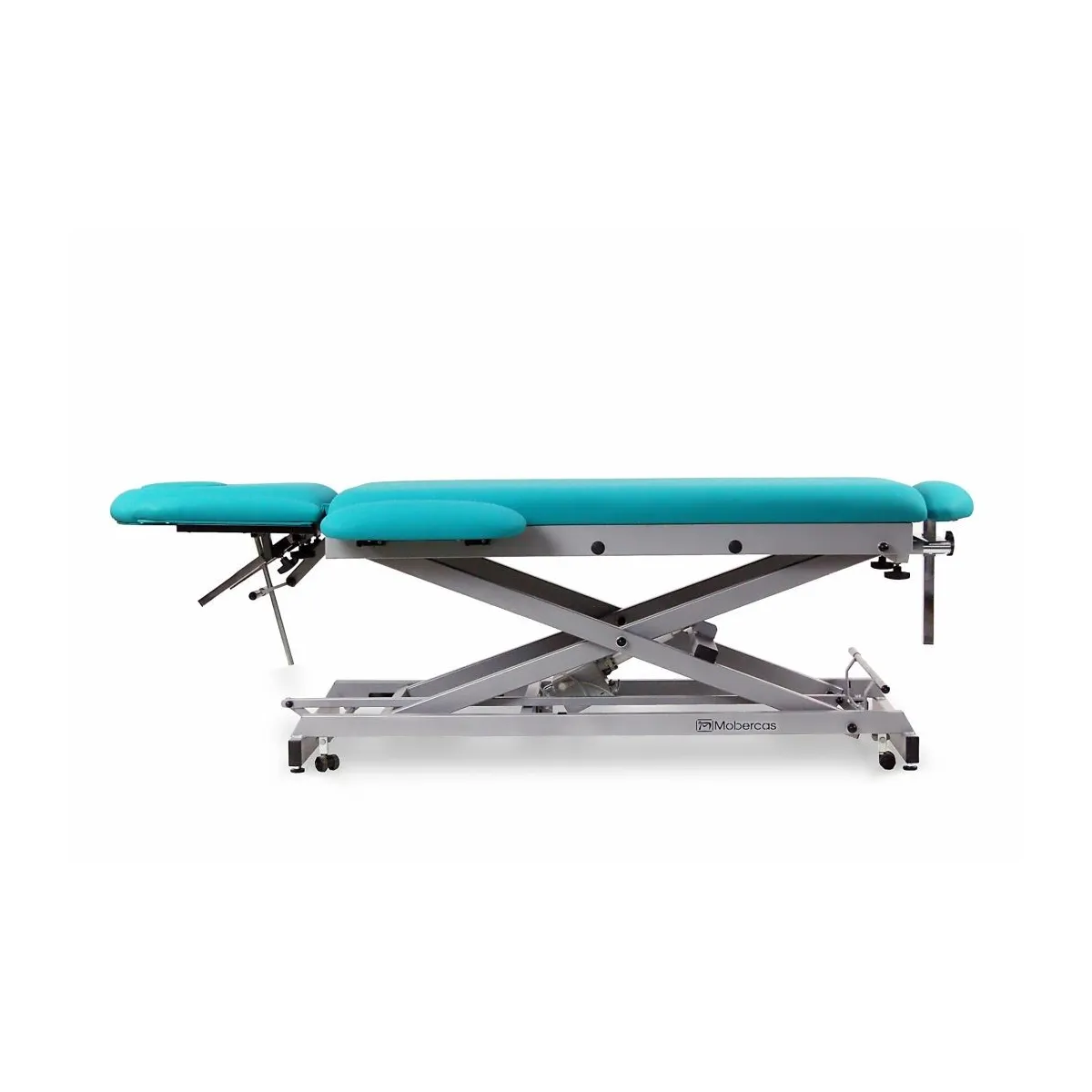 TABLE ÉLECTRIQUE MULTIFONCTION AVEC MONTÉE VERTICALE SANS DÉPLACEMENT LATÉRAL ET ROULETTES RÉTRACTABLES
