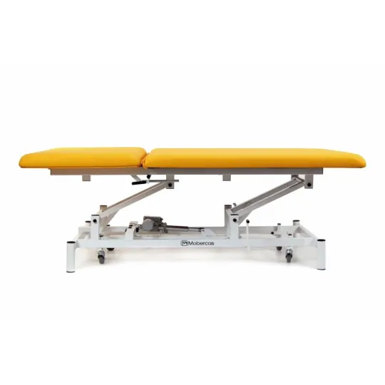 TABLE ÉLECTRIQUE TYPE BOBATH AVEC DOSSIER ET ROULETTES RÉTRACTABLES
