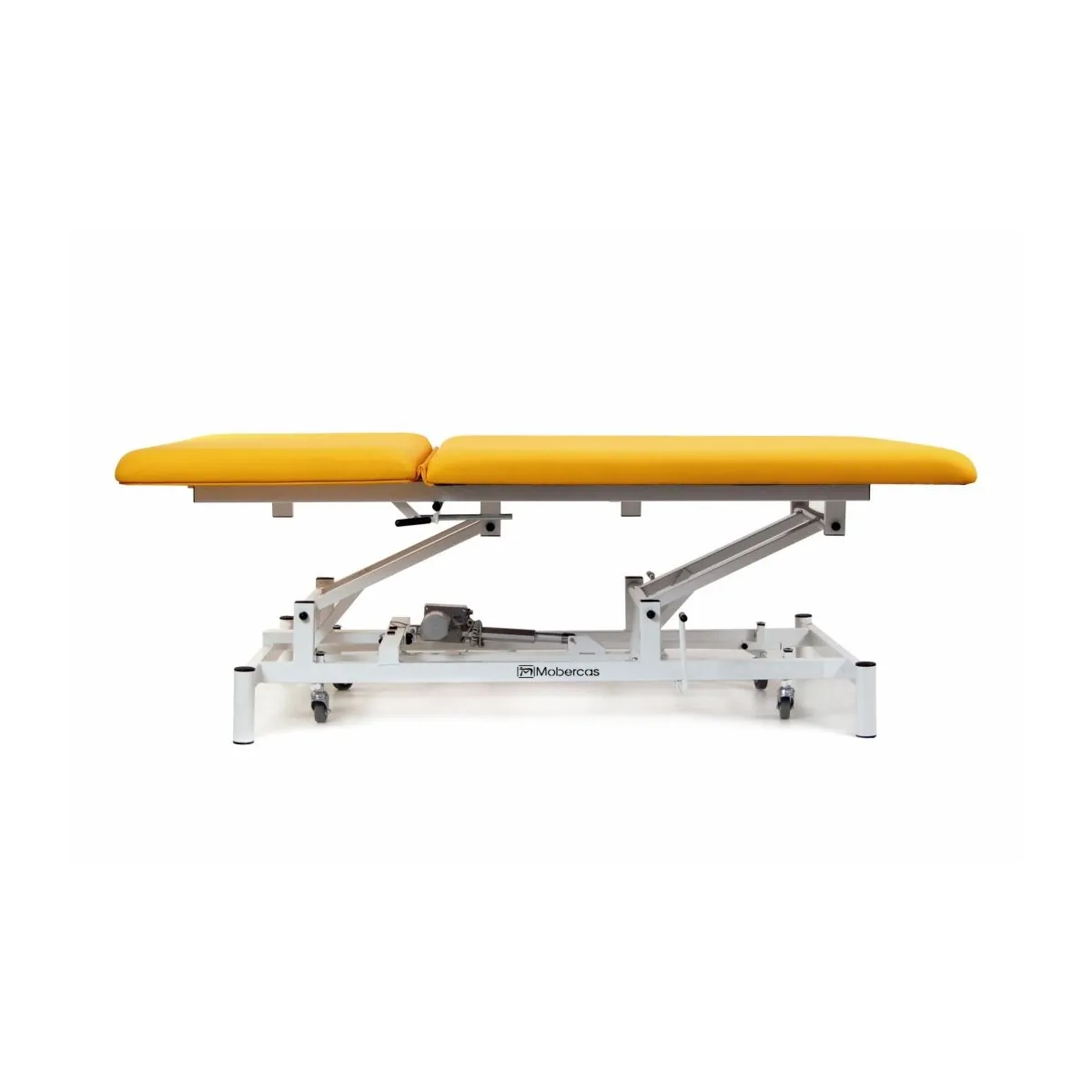 TABLE ÉLECTRIQUE TYPE BOBATH AVEC DOSSIER ET ROULETTES RÉTRACTABLES