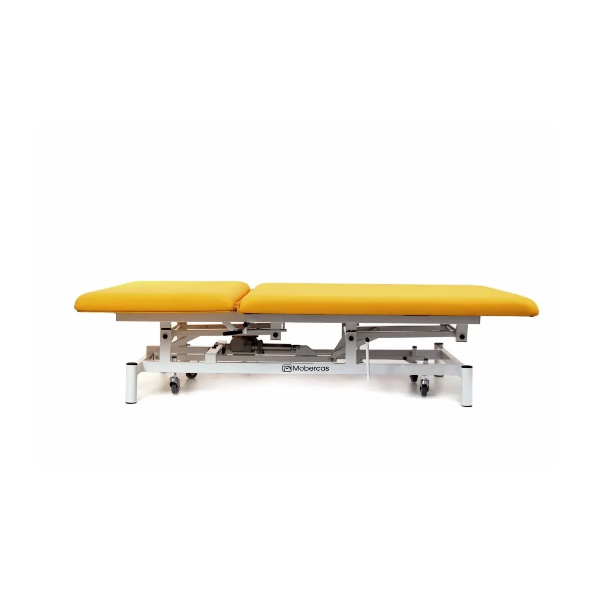 TABLE ÉLECTRIQUE TYPE BOBATH AVEC DOSSIER ET ROULETTES RÉTRACTABLES