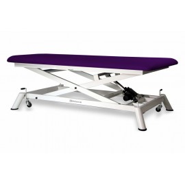 TABLE ÉLECTRIQUE BOBATH D'UN PANNEAU AVEC MONTÉE VERTICALE ET ROULETTES RÉTRACTABLES