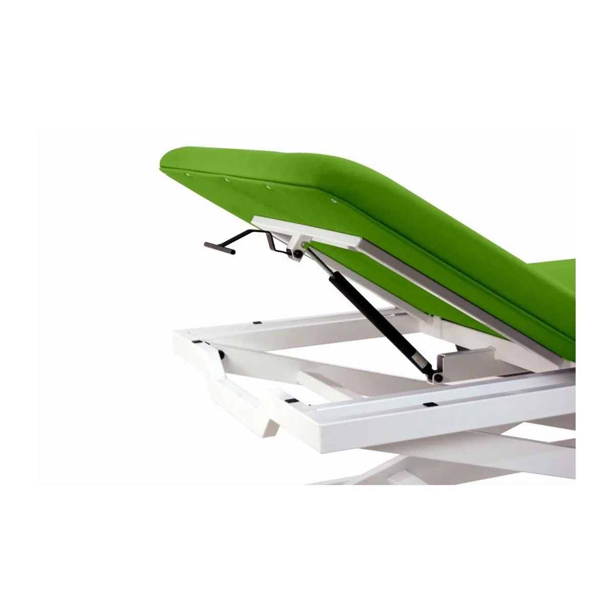 TABLE HYDRAULIQUE TYPE BOBATH DE 2 PANNEAUX AVEC MONTÉE VERTICALE ET ROULETTES RÉTRACTABLES