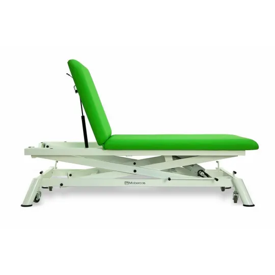 TABLE HYDRAULIQUE TYPE BOBATH DE 2 PANNEAUX AVEC MONTÉE VERTICALE ET ROULETTES RÉTRACTABLES