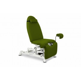 FAUTEUIL GYNÉCOLOGIQUE AVEC 2 MOTEURS, JAMBIÈRES GYNÉCOLOGIQUES, PLATEAU AMOVIBLE ET TRENDELENBURG 