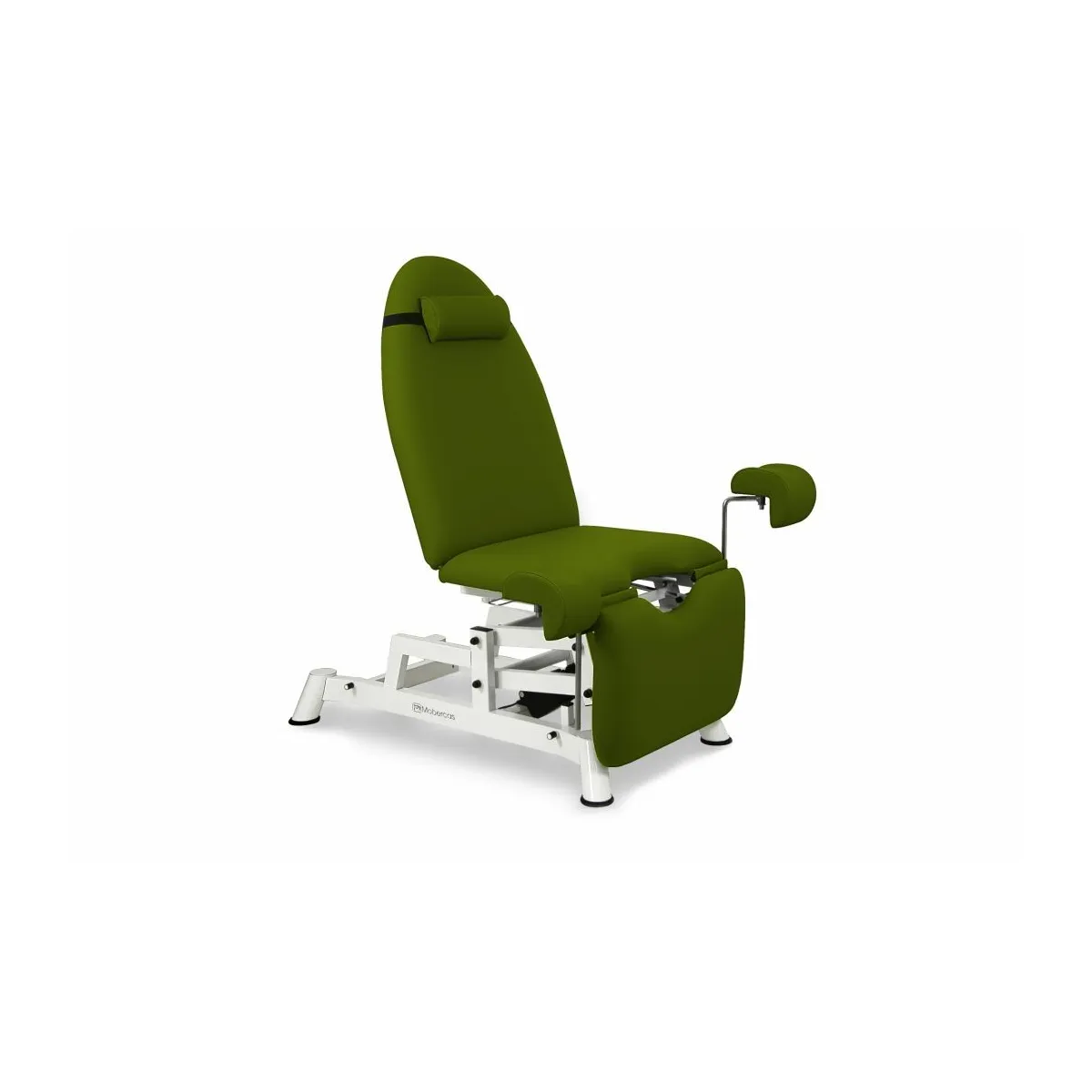 FAUTEUIL GYNÉCOLOGIQUE AVEC 2 MOTEURS, JAMBIÈRES GYNÉCOLOGIQUES, PLATEAU AMOVIBLE ET TRENDELENBURG 