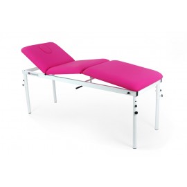 TABLE DIVAN DE 3 PANNEAUX AVEC ARTICULATION CENTRALE, RÉGLABLES EN 3 HAUTEURS