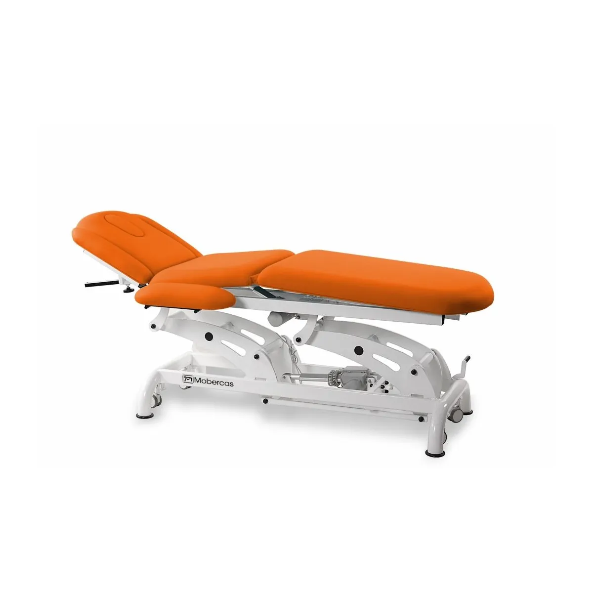 TABLE ÉLECTRIQUE MULTIFONCTIONS DE 9 PANNEAUX AVEC ARTICULATION CENTRALE, TRENDELENBURG ET ROULETTES RÉTRACTABLES