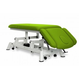 TABLE DIVAN D'EXAMEN ÉLECTRIQUE 2 PLANS têtière avec accoudoirs