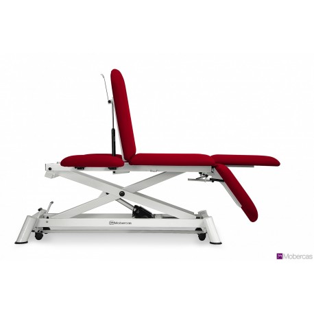 TABLE ÉLECTRIQUE 3 PANNEAUX AVEC ACCOUDOIRS? JAMBIÈRES INDÉPENDANTES? BOUCHON FACIAL ET ROULETTES RÉTRACTABLES