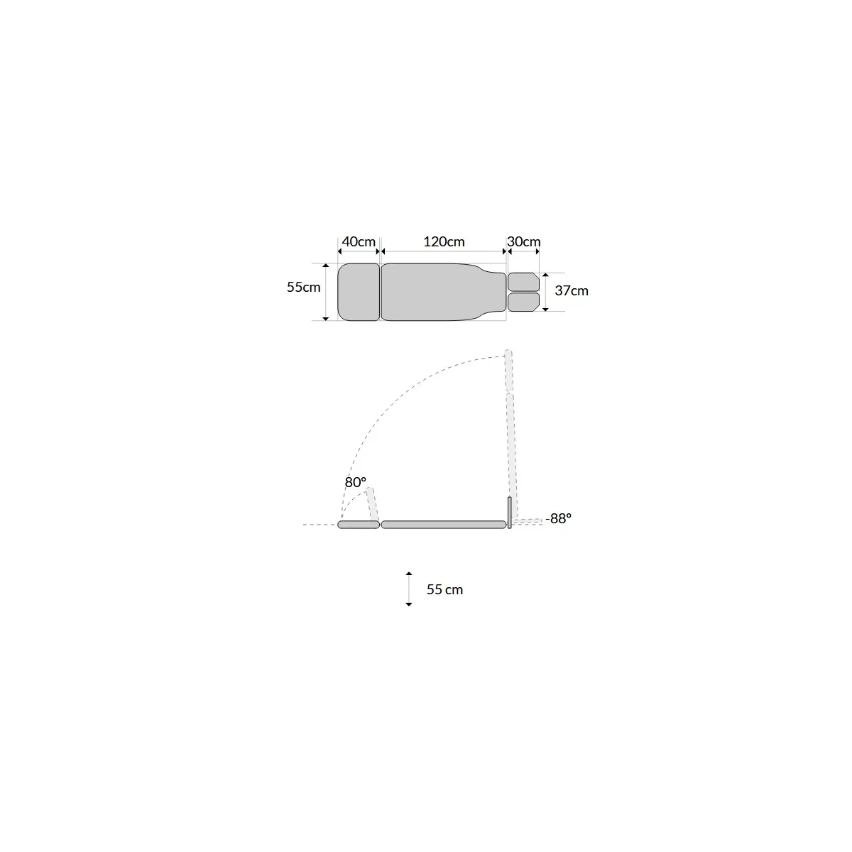 TABLE DE VERTICALISATION 2 PLANS POUR PÉDIATRIE