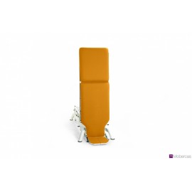TABLE DE VERTICALISATION POUR PÉDIATRIE 2 PLANS, 2 MOTEURS, REPOSE-PIEDS INDÉPENDANTS, GUIDES LATÉRAUX ET ROULETTES RÉTRACTABLES