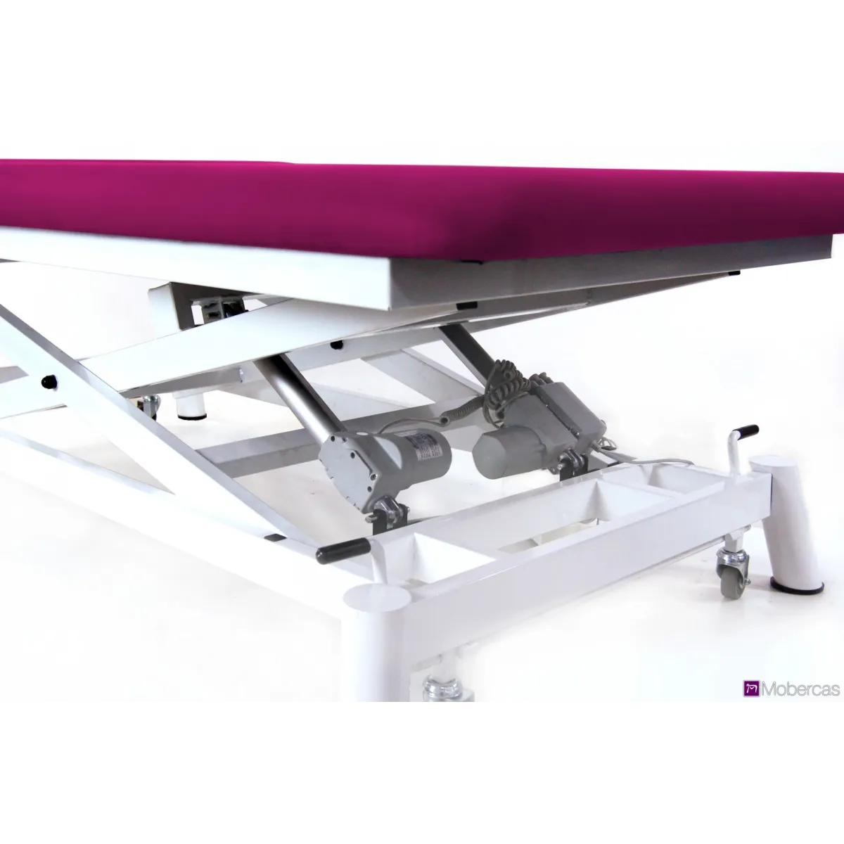 TABLE BOBATH 2 PLANS AVEC MONTÉE VERTICALE ET ROULETTES RÉTRACTABLES