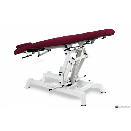 FAUTEUIL HYDRAULIQUE DE PODOLOGIE AVEC HAUTEUR RÉGLABLE ET JAMBIÈRES INDÉPENDANTES