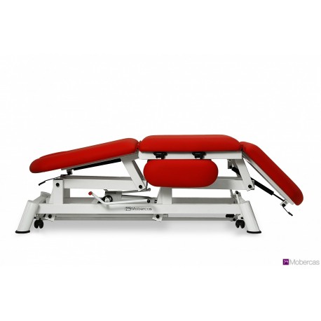TABLE HYDRAULIQUE 3 PLANS AVEC ACCOUDOIRS, BOUCHON FACIAL ET ROULETTES RÉTRACTABLES