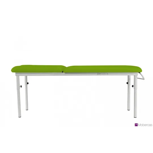 TABLE À HAUTEUR FIXE 2 PANNEAUX AVEC PORTE-ROULEAUX ET BOUCHON FACIAL