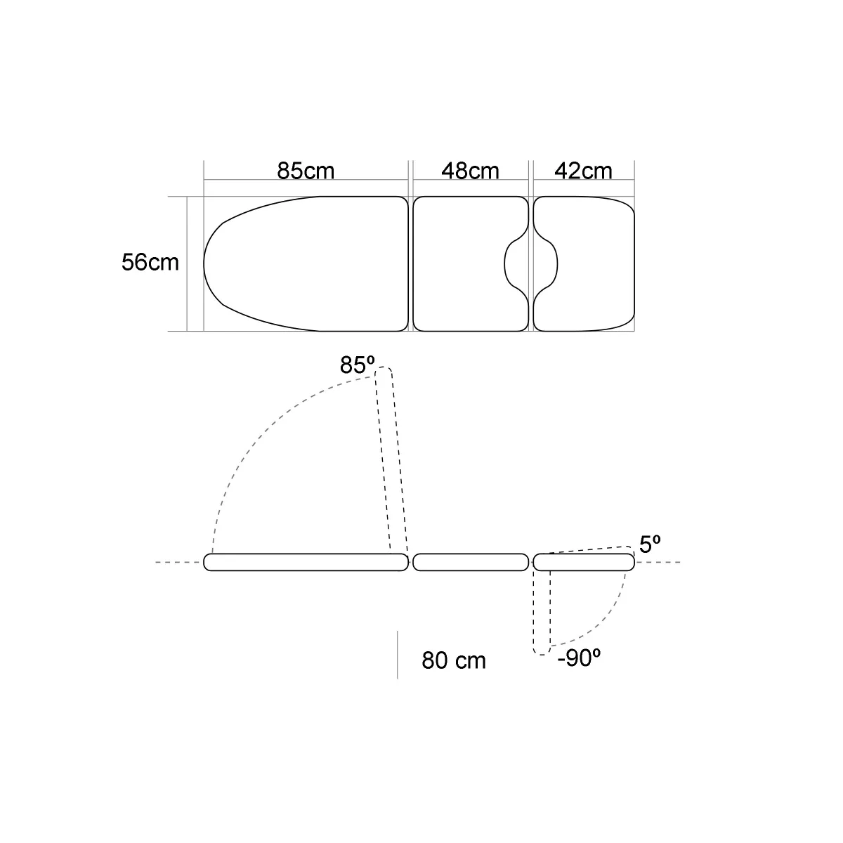 FAUTEUIL GYNÉCOLOGIQUE À HAUTEUR FIXE AVEC JAMBIÈRES GYNÉCOLOGIQUE ET PLATEAU AMOVIBLE EN ACIER INOXYDABLE  