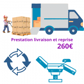 Prestation livraison + reprise