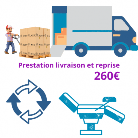 Prestation livraison + reprise