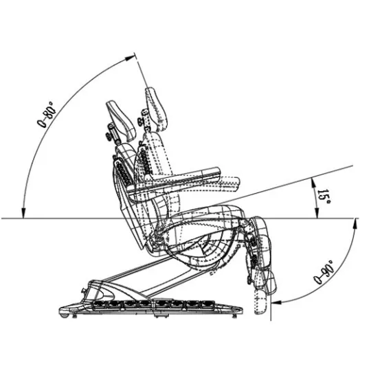 Fauteuil électrique à 4 moteurs GIR