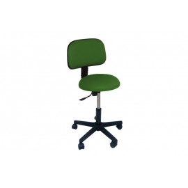 TABOURET AVEC DOSSIER BASE PLASTIQUE