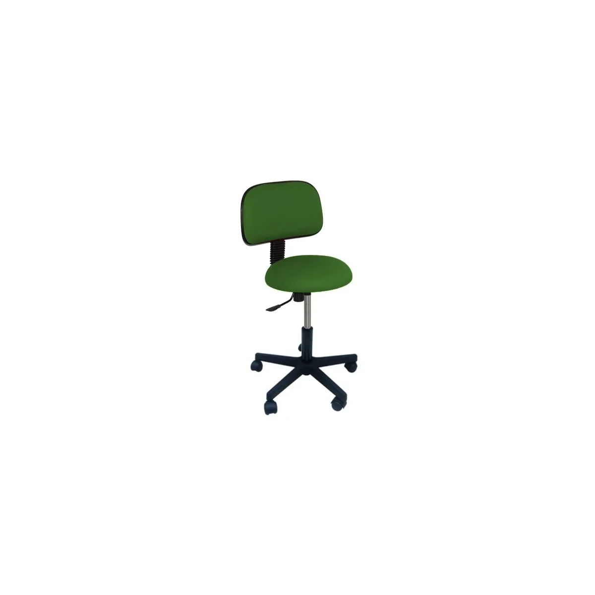TABOURET AVEC DOSSIER BASE PLASTIQUE