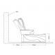 Fauteuil de pédicure avec hydromassage EASE