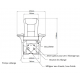 Fauteuil de pédicure avec hydromassage EASE